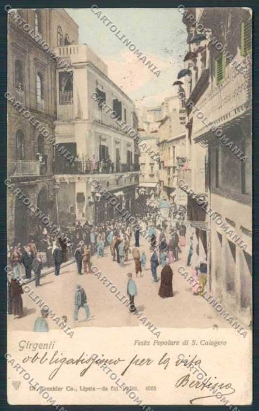 Agrigento Città cartolina MV6493 – fronte