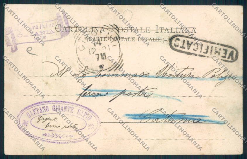 Agrigento Città cartolina MV6494 – retro