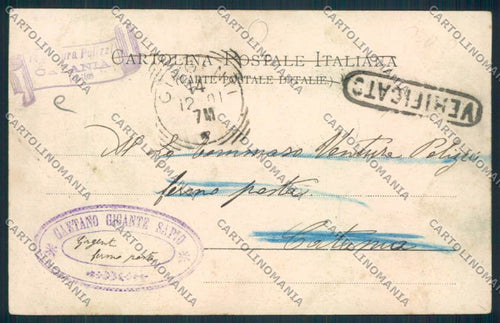 Agrigento Città cartolina MV6494 – retro
