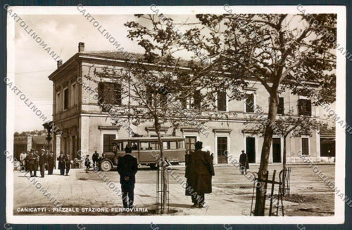 Agrigento Canicattì Stazione Corriera Foto cartolina MV6531 – fronte