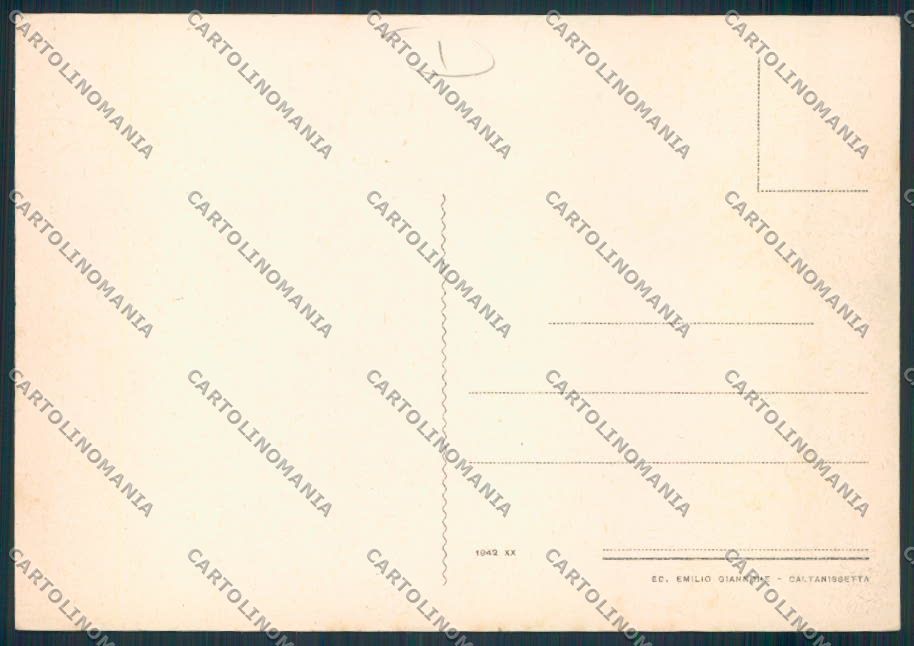 Caltanissetta Città FG cartolina MV6580 – retro
