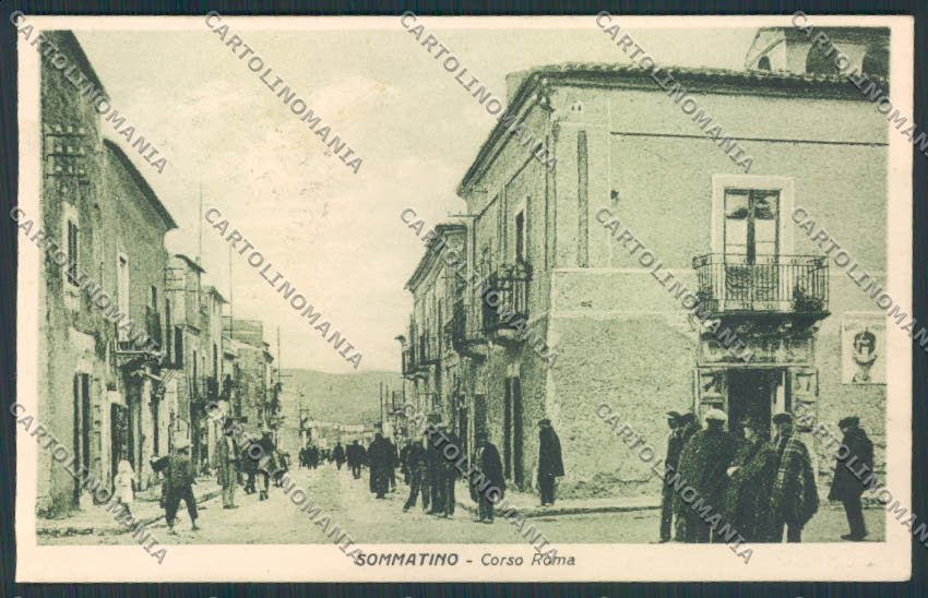 Caltanissetta Sommatino cartolina MV6586 – fronte