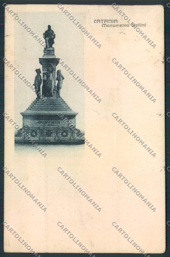 Catania Città PIEGHE cartolina MV6600 – fronte