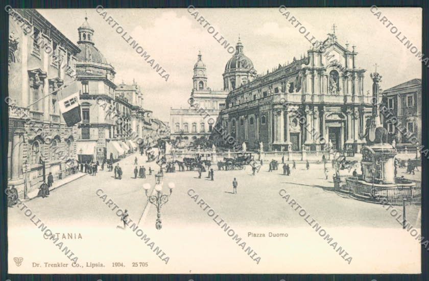 Catania Città cartolina MV6616 – fronte