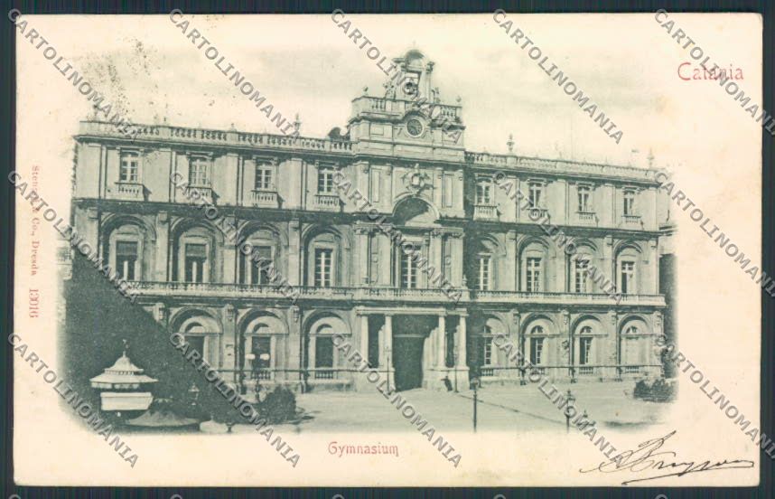 Catania Città cartolina MV6618 – fronte