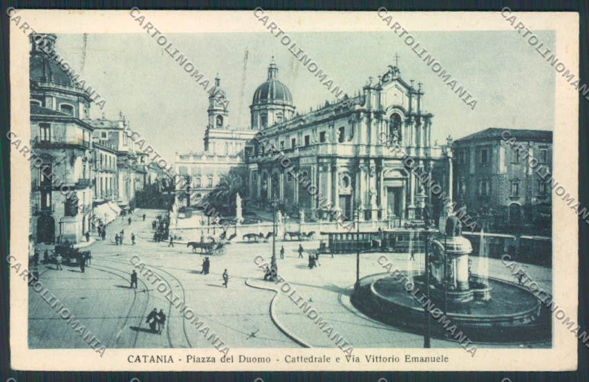Catania Città cartolina MV6621 – fronte