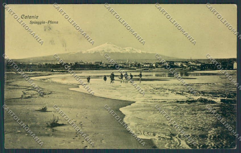 Catania Città Lido cartolina MV6625 – fronte