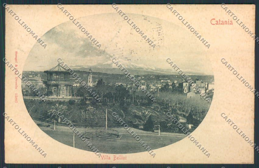 Catania Città cartolina MV6628 – fronte