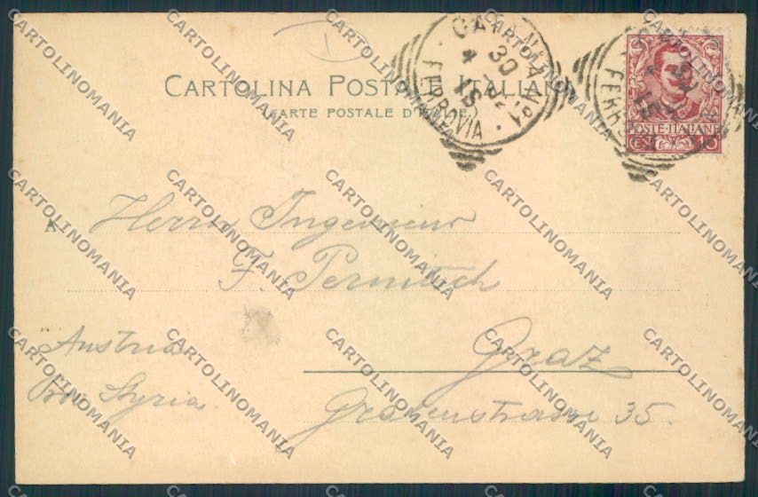 Catania Città cartolina MV6628 – retro