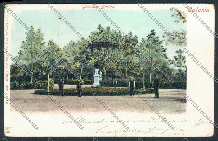 Catania Città STRAPPO cartolina MV6630 – fronte