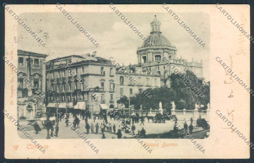 Catania Città cartolina MV6635 – fronte