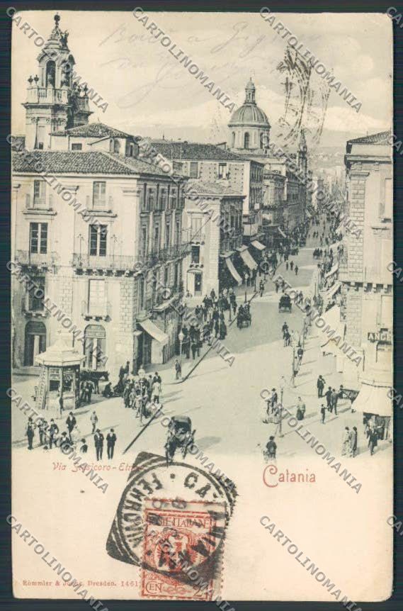 Catania Città cartolina MV6645 – fronte