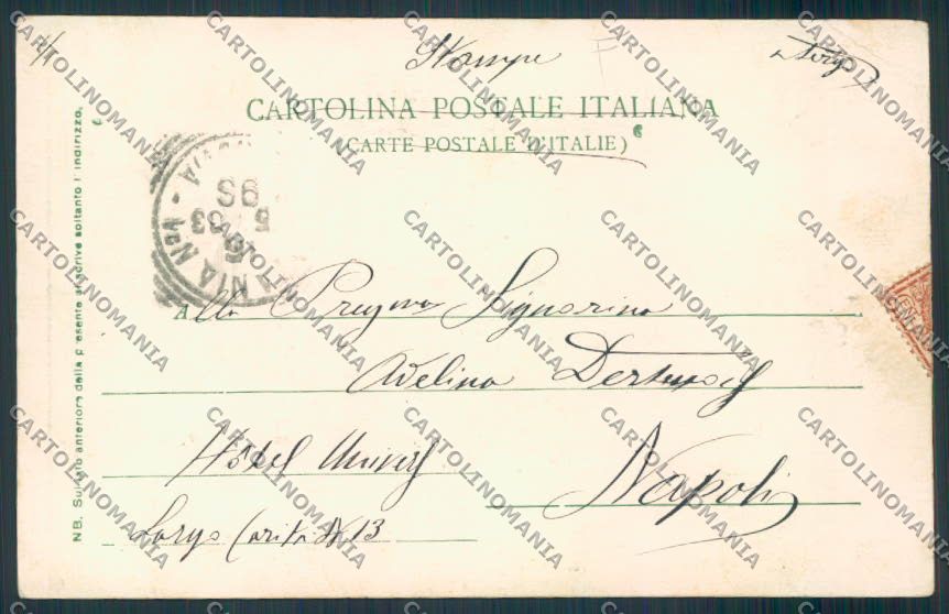 Catania Città cartolina MV6646 – retro