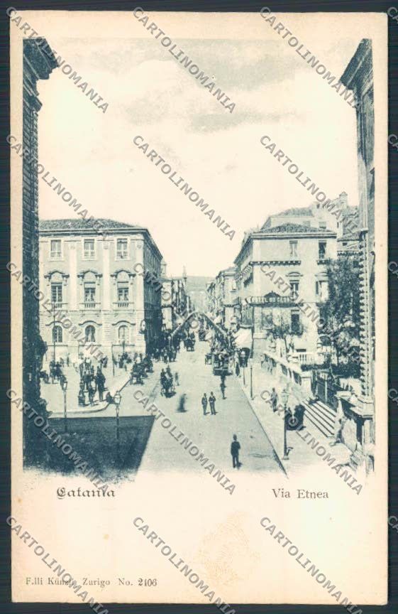 Catania Città cartolina MV6647 – fronte