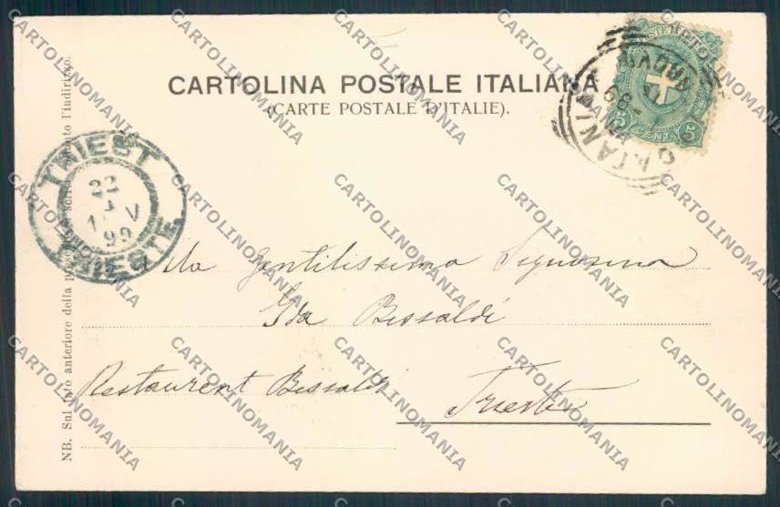Catania Città cartolina MV6648 – retro