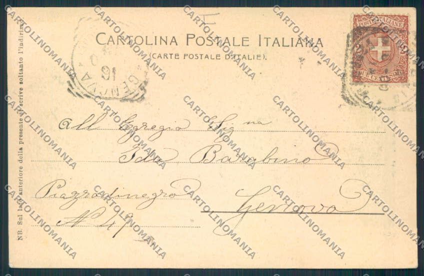 Catania Città cartolina MV6653 – retro