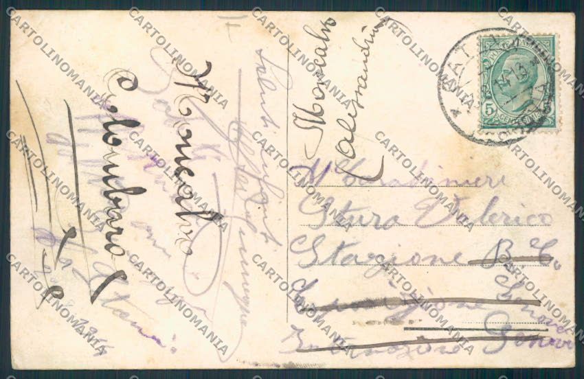 Catania Città cartolina MV6654 – retro