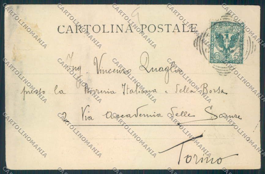Catania Città cartolina MV6661 – retro
