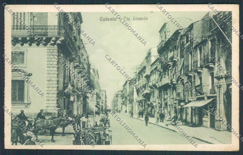 Catania Città SCOLLATA cartolina MV6664 – fronte
