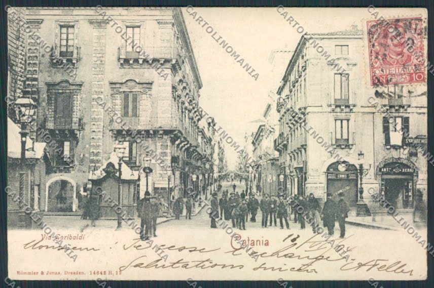 Catania Città cartolina MV6677 – fronte