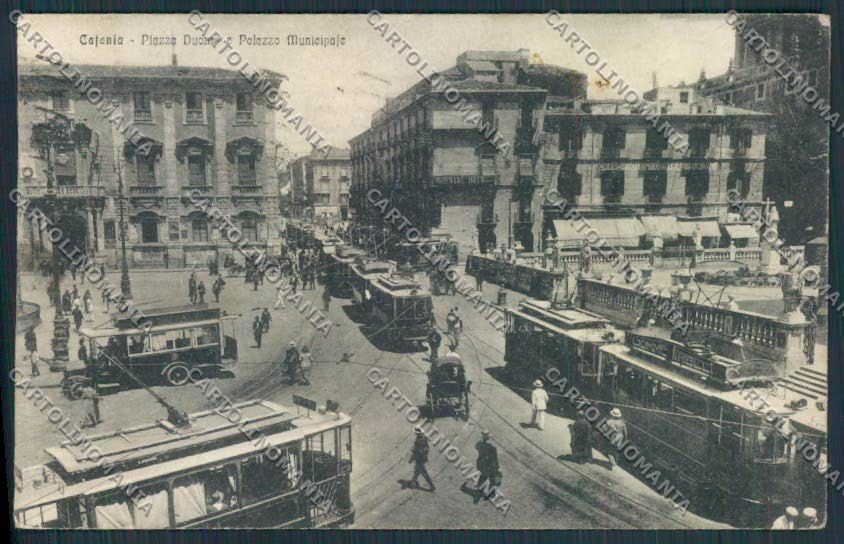 Catania Città Tram cartolina MV6701 – fronte