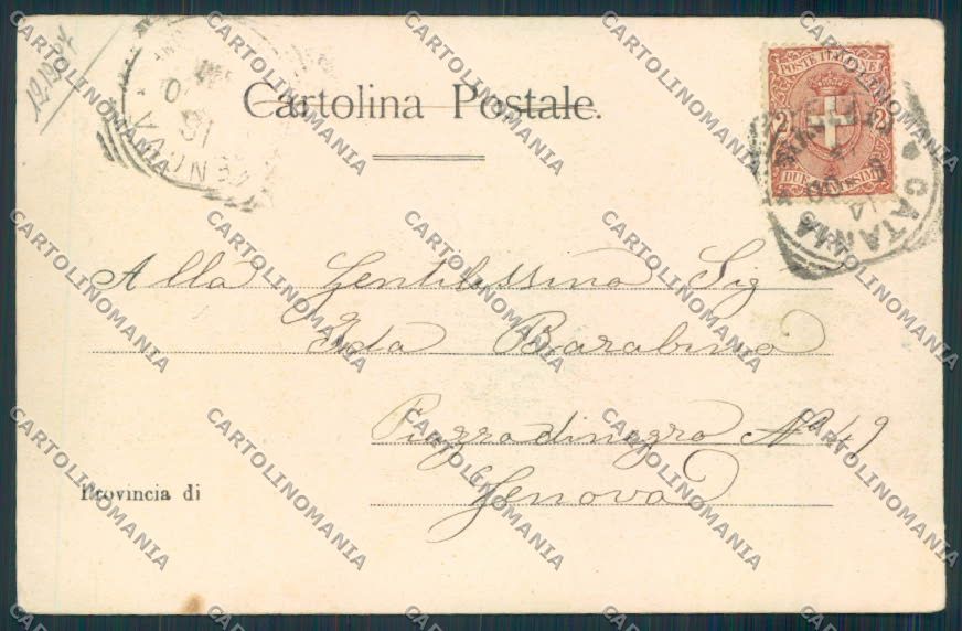 Catania Etna Vulcano cartolina MV6720 – retro