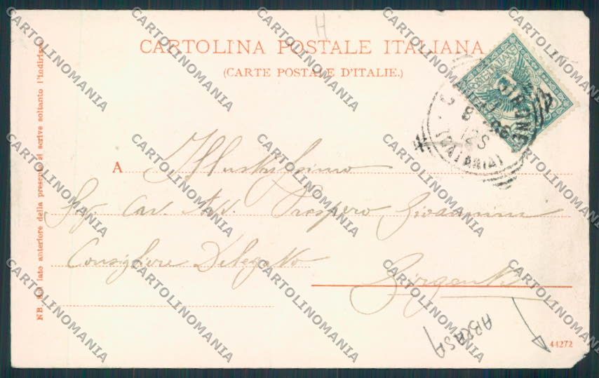 Catania Caltagirone ABRASA cartolina MV6740 – retro