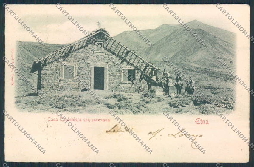 Catania Etna Vulcano cartolina MV6747 – fronte