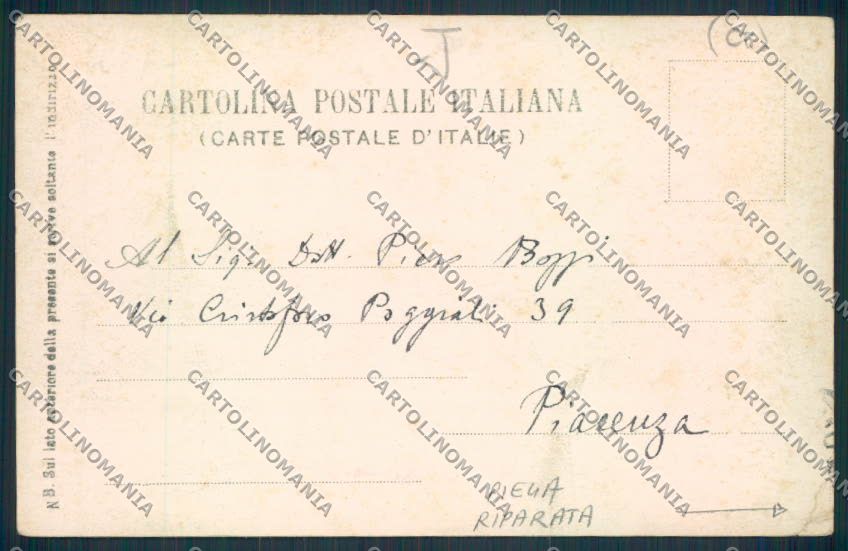 Catania Randazzo Costumi RIPARATA cartolina MV6754 – retro