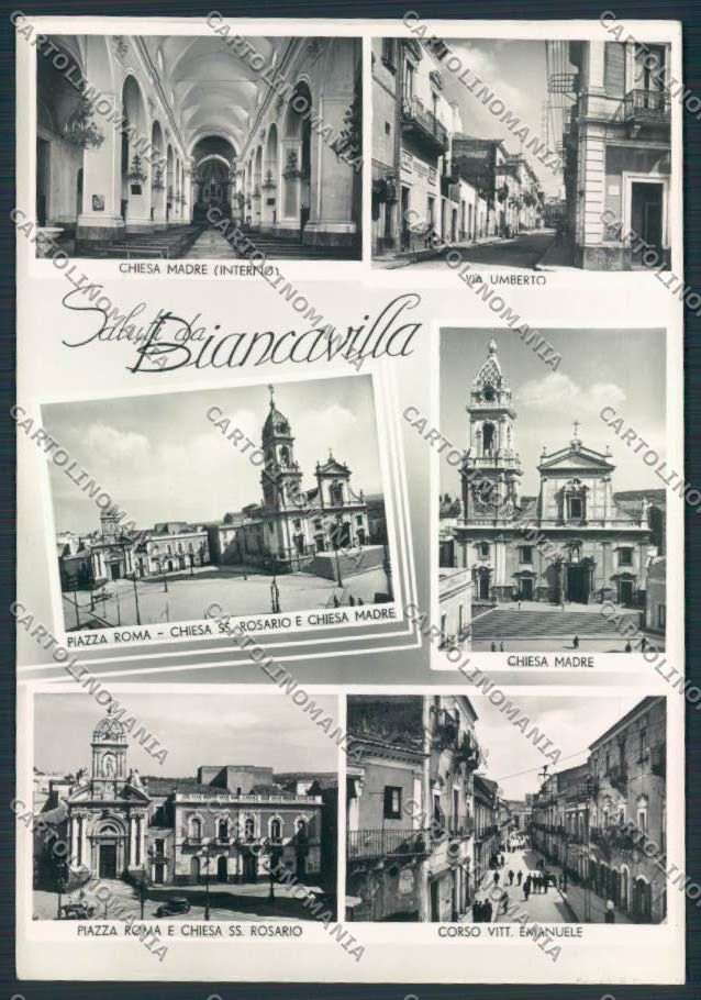 Catania Biancavilla Foto FG cartolina MV6774 – fronte
