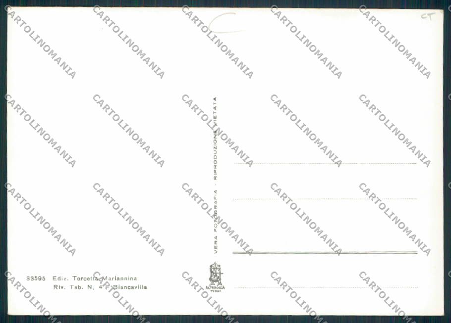 Catania Biancavilla Foto FG cartolina MV6774 – retro
