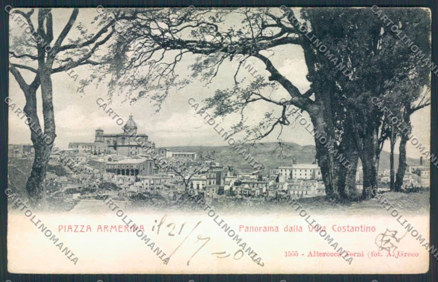 Enna Piazza Armerina cartolina MV6796 – fronte
