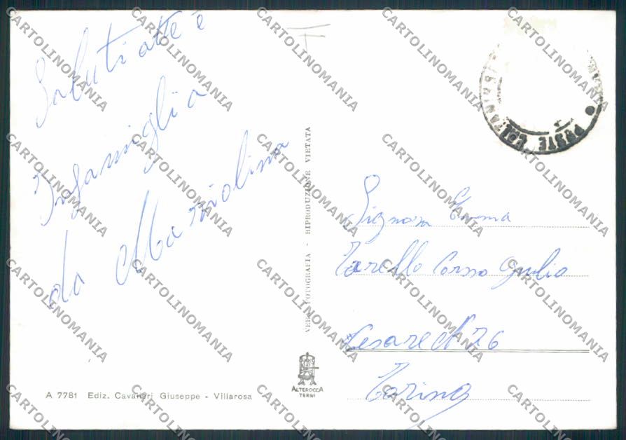 Enna Villarosa Foto FG cartolina MV6807 – retro