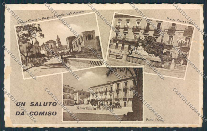 Ragusa Comiso ABRASA cartolina MV6825 – fronte