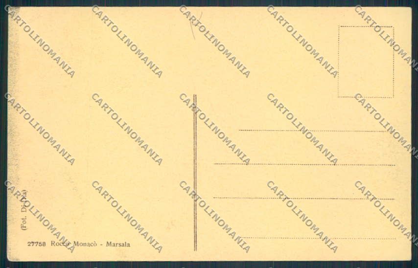 Trapani Marsala cartolina MV6855 – retro