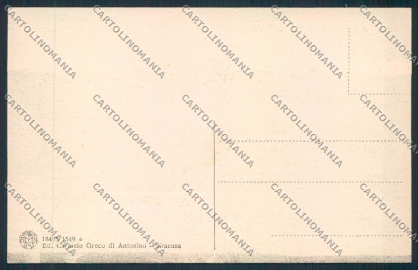 Siracusa Città cartolina MV6865 – retro