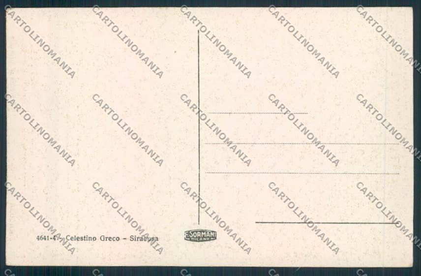 Siracusa Città cartolina MV6869 – retro