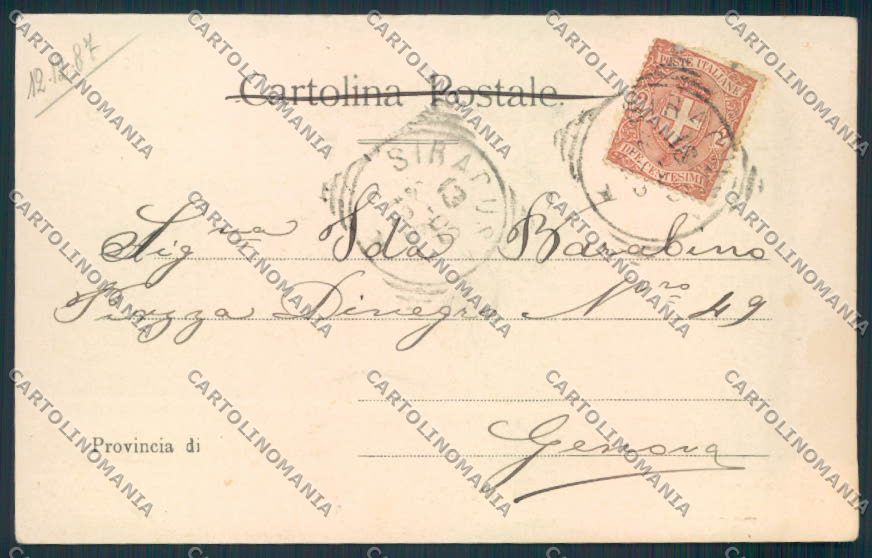 Siracusa Città cartolina MV6875 – retro