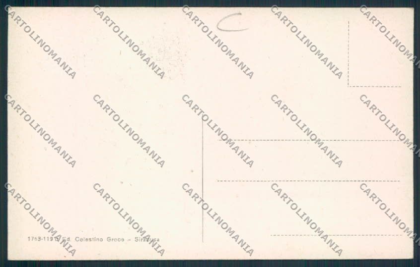 Siracusa Città cartolina MV6899 – retro