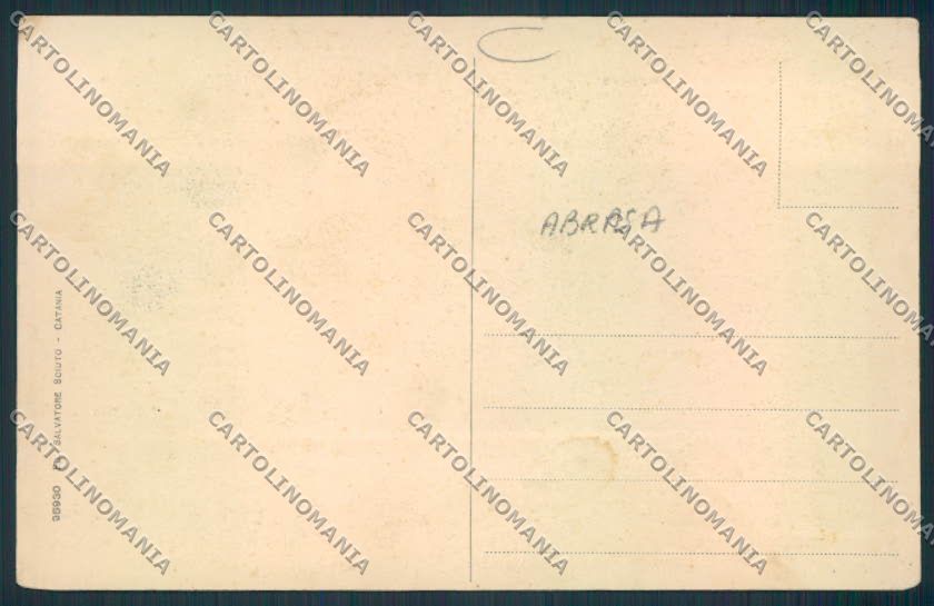 Siracusa Città ABRASA cartolina MV6900 – retro
