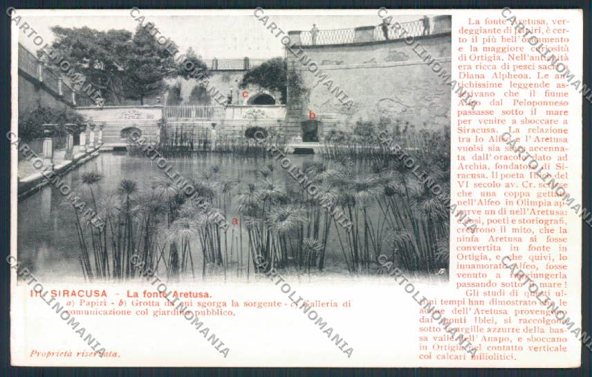 Siracusa Città cartolina MV6905 – fronte