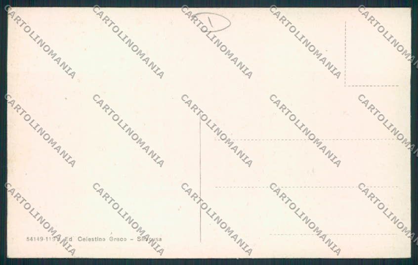 Siracusa Città cartolina MV6915 – retro