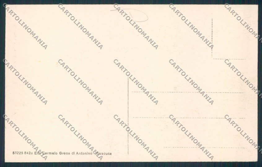 Siracusa Città cartolina MV6918 – retro