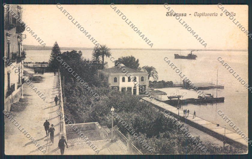 Siracusa Città PIEGHINA cartolina MV6927 – fronte