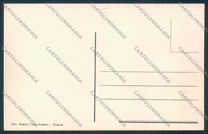 Siracusa Città cartolina MV6935 – retro