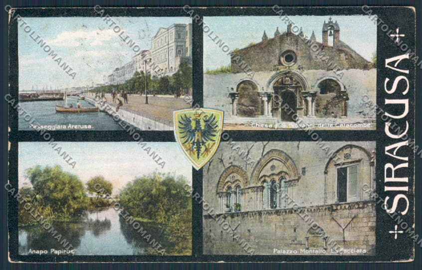 Siracusa Città cartolina MV6944 – fronte