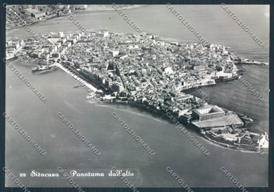 Siracusa Città COLLA Foto FG cartolina MV6967 – fronte
