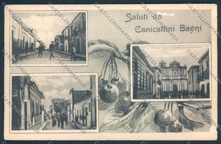 Siracusa Canicattini ABRASA cartolina MV7007 – fronte