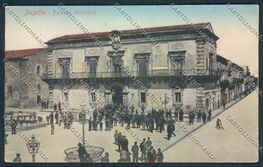 Siracusa Augusta cartolina MV7017 – fronte
