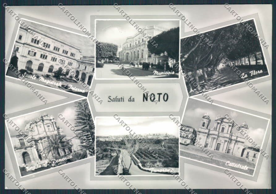 Siracusa Noto Foto FG cartolina MV7020 – fronte